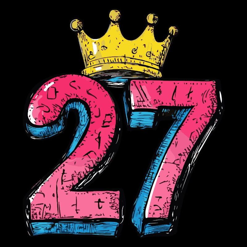 27 Zahl Krone