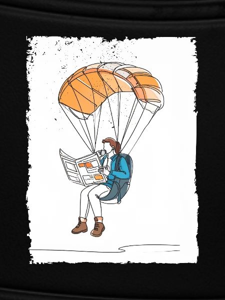 Airborne Reader Illustration