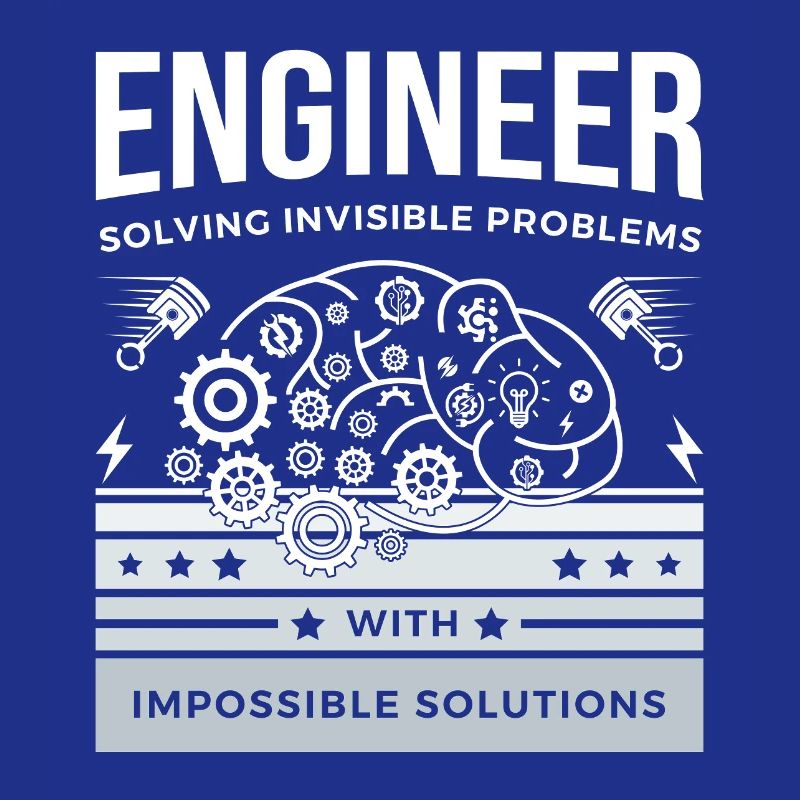 ENGINEER – Solving Invisible Problems T-Shirt