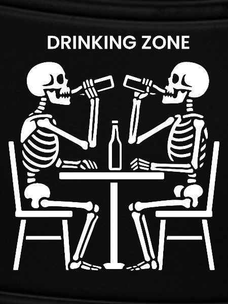 Skeletons Drinking Zone