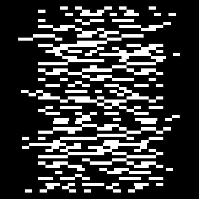 Glitch Waveframes Grille de nuit