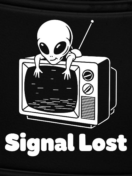 Signal Lost Alien Fernseher