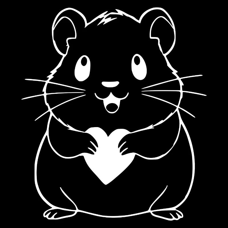 T-shirt hamster Cadeau