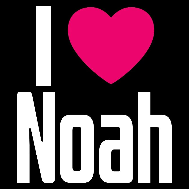 J’aime Noah Cœur Rose J’aime Noah