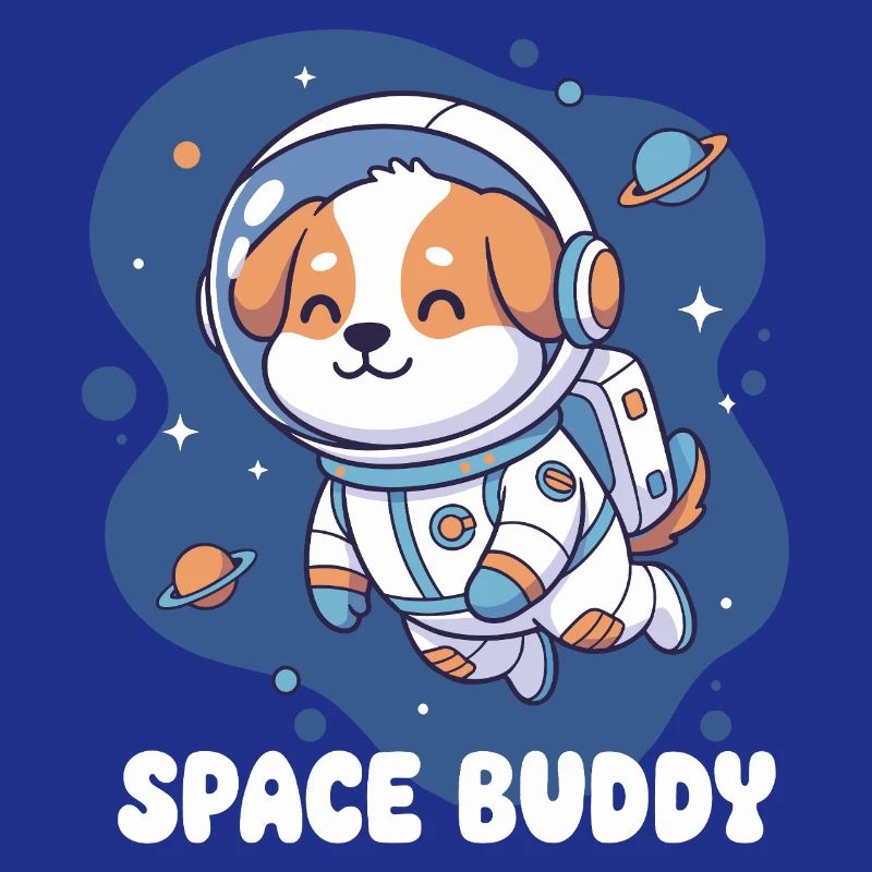 Chien astronaute compagnon de l’espace