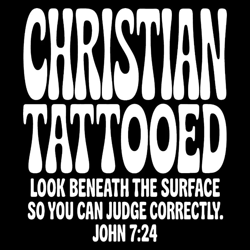 Typographie Tatouée Chrétienne en Gras