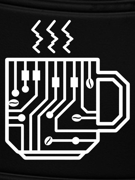 Circuit Mug Glyph Tech Brew