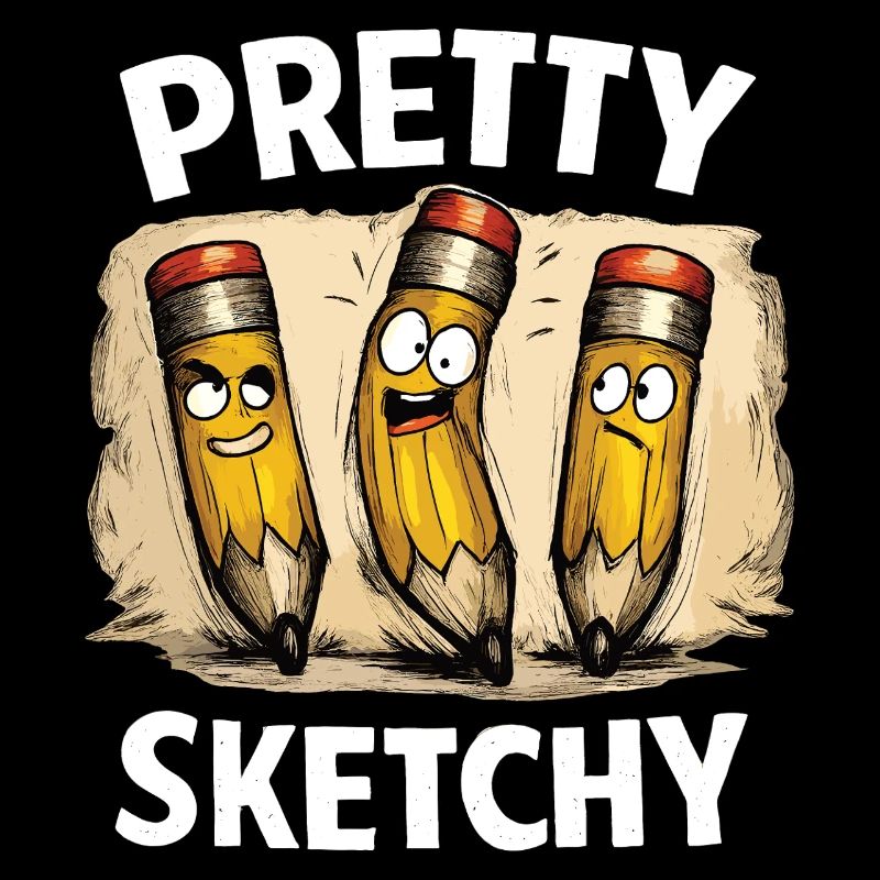 Crayons assez louches Plutôt louches