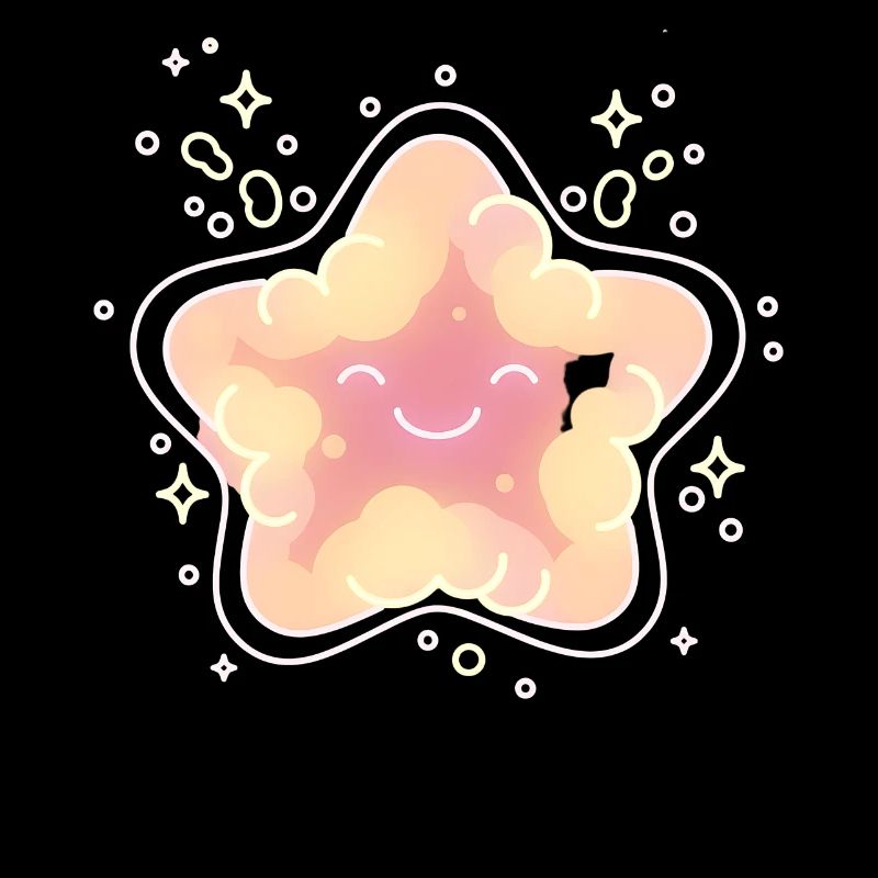 Pastellsternchen Kuschelstern Kinder Stern 