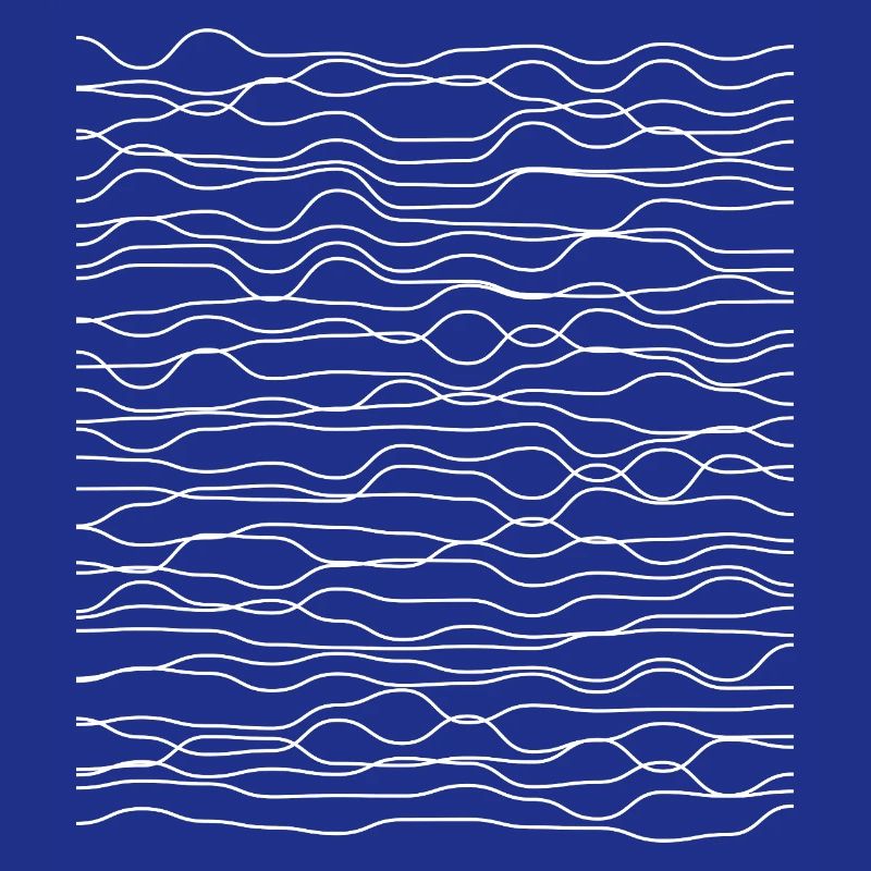 Wavy Line Echoes Pattern