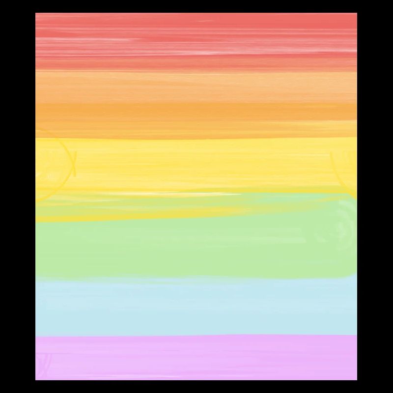 Pastel Rainbow Gradient LGBTQ Pride