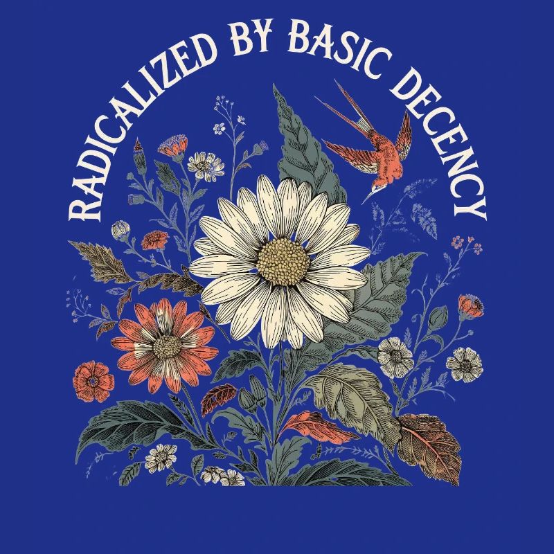 Radicalized By Basic Decency Retro Shirt