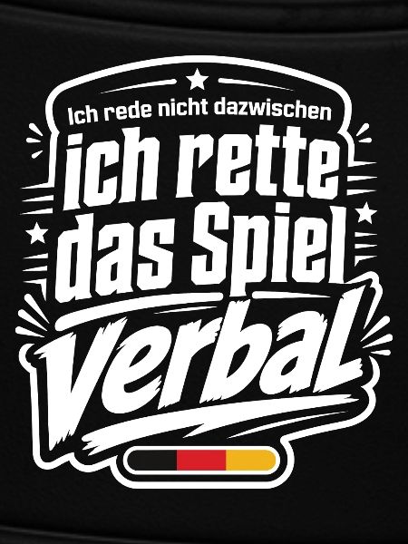Ich rette das Spiel verbal