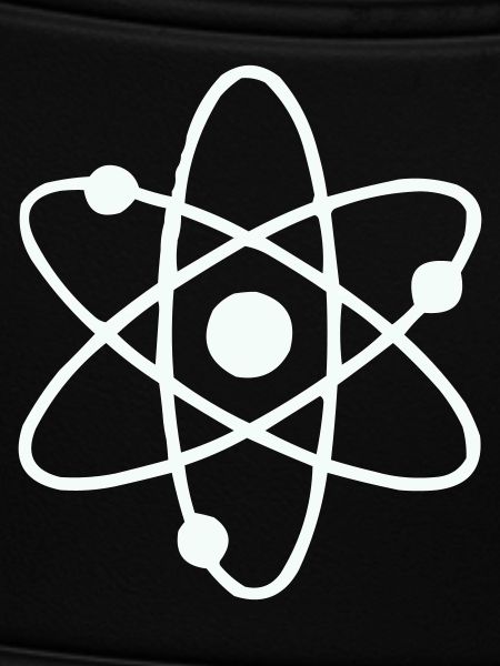 Atom Modell Linienkunst