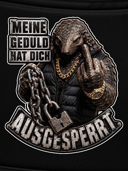 Meine Geduld hat dich ausgesperrt