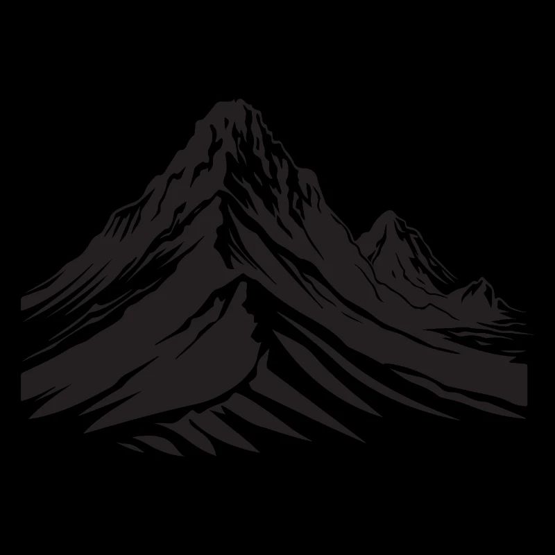 Berge Mountains Symbol