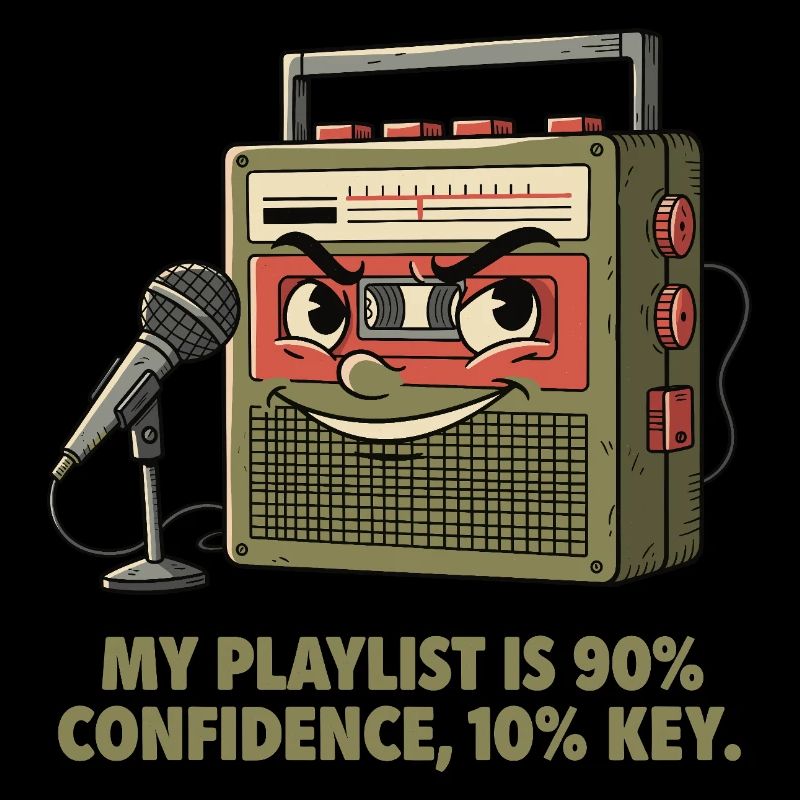 90% self-confidence, 10% tonality