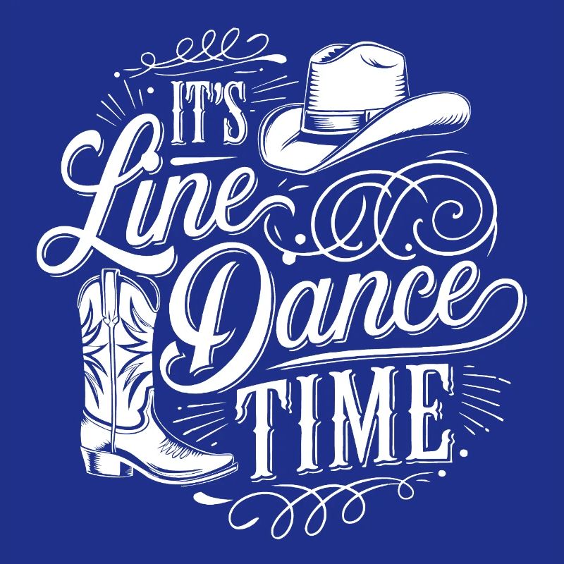 Line Dance Zeit Line Dancing Tanzen