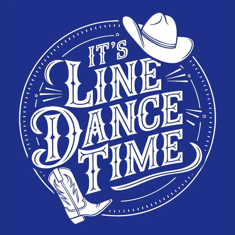 Line Dance Zeit Line Dancing Tanzen