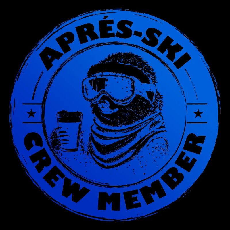 Sloth Apres Ski Team Saying