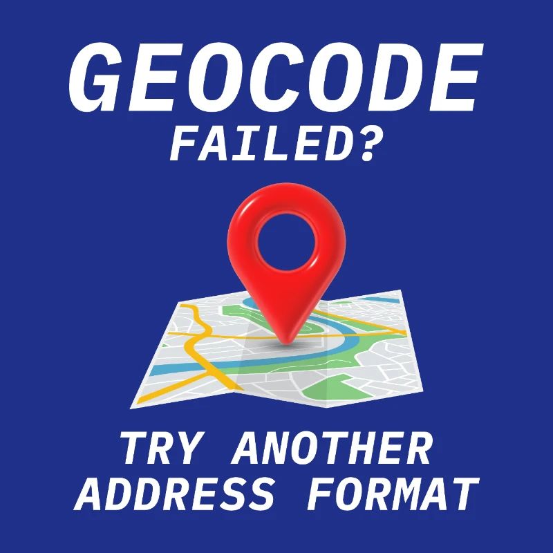 Geocoding Fail Address Format GIS Humor
