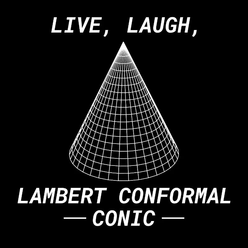 Lambert Conformal Conic GIS Projection Cartography