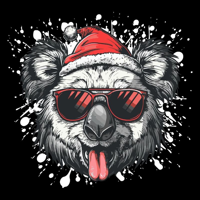 Koala Weihnachten Lustig