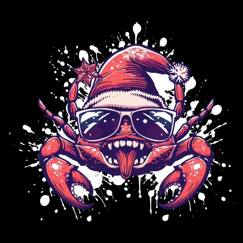 Crabe Crabe Noël Drôle