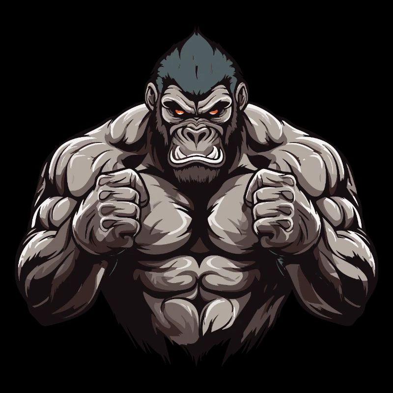 Muscles de gorille