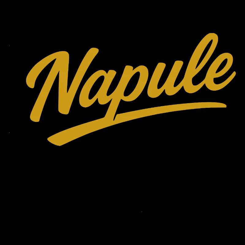 Napule gelb Sticker