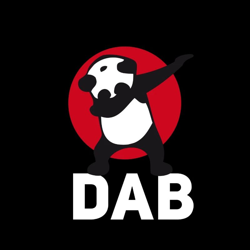 panda dab dabbing touchdown just dab it football r