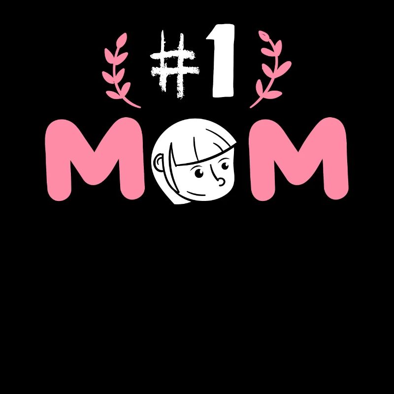#1 Mom Mutter Muttertag Liebe Geschenk Idee