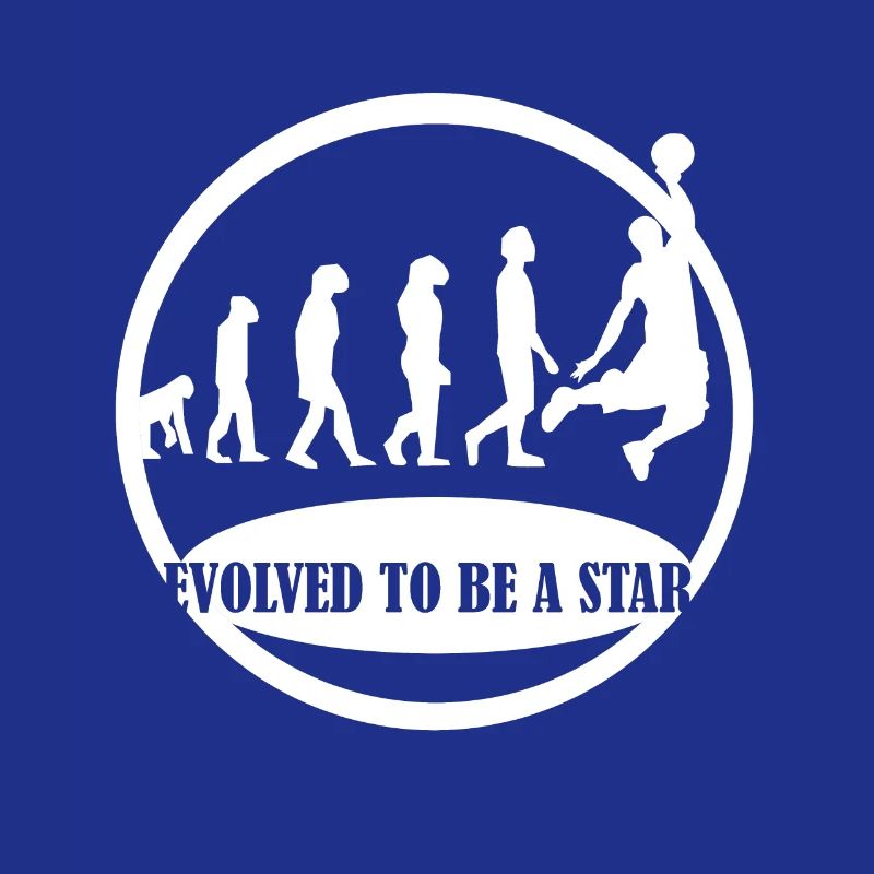 Evolution Basketball Player Ball Gift