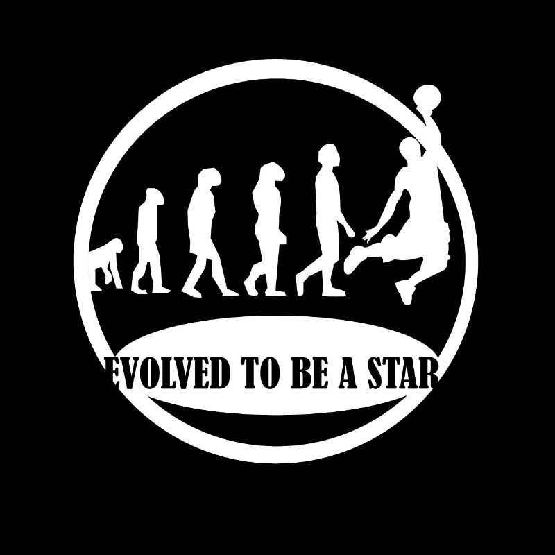 Evolution Basketballer Ball Geschenk