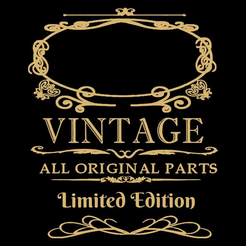 Geb Retro Vintage Blanko