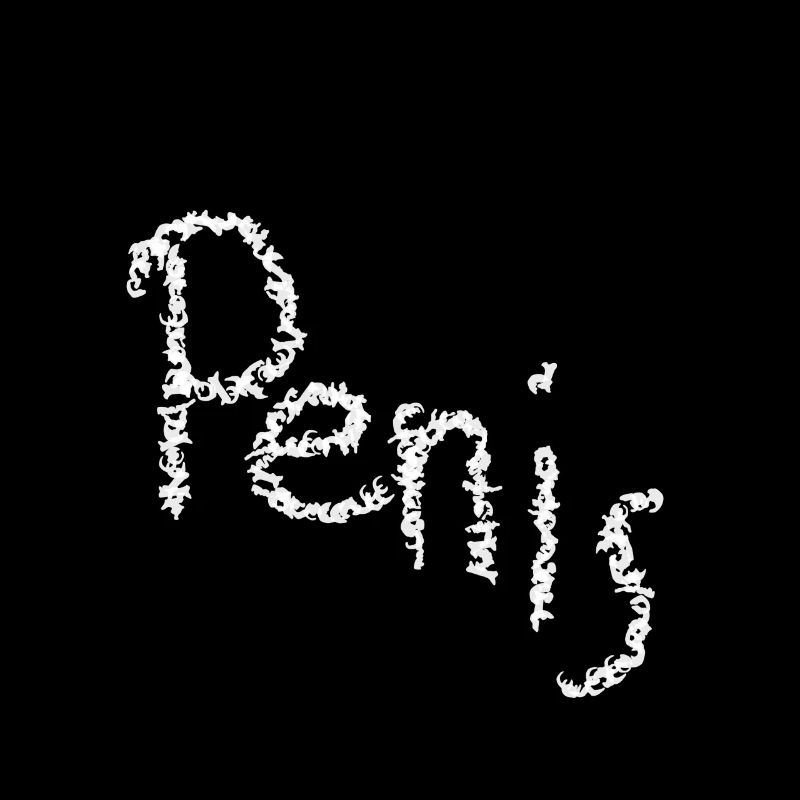 Penis verschnörkelt