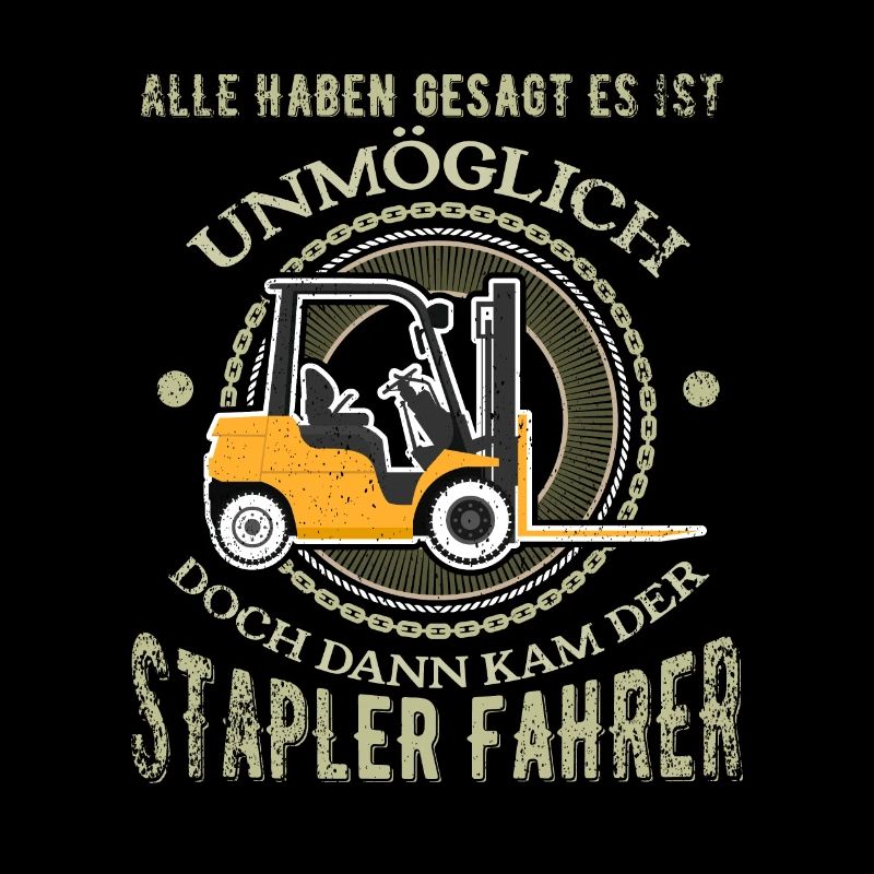 Forklift Driver Shirt for Warehouse Workers and Forklifts