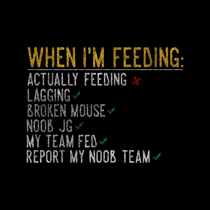 Noob Lol Füttern Geschenk