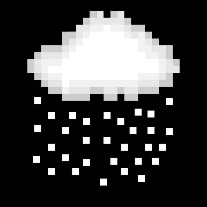 Les pixels de neige