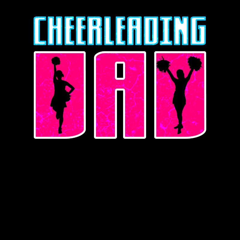 Cheerleader father cheerleading dad