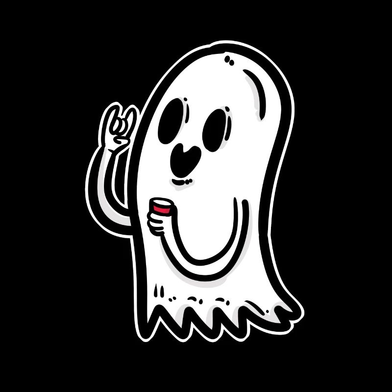 Halloween Ghost Creepy Spooky Scared Horror Party