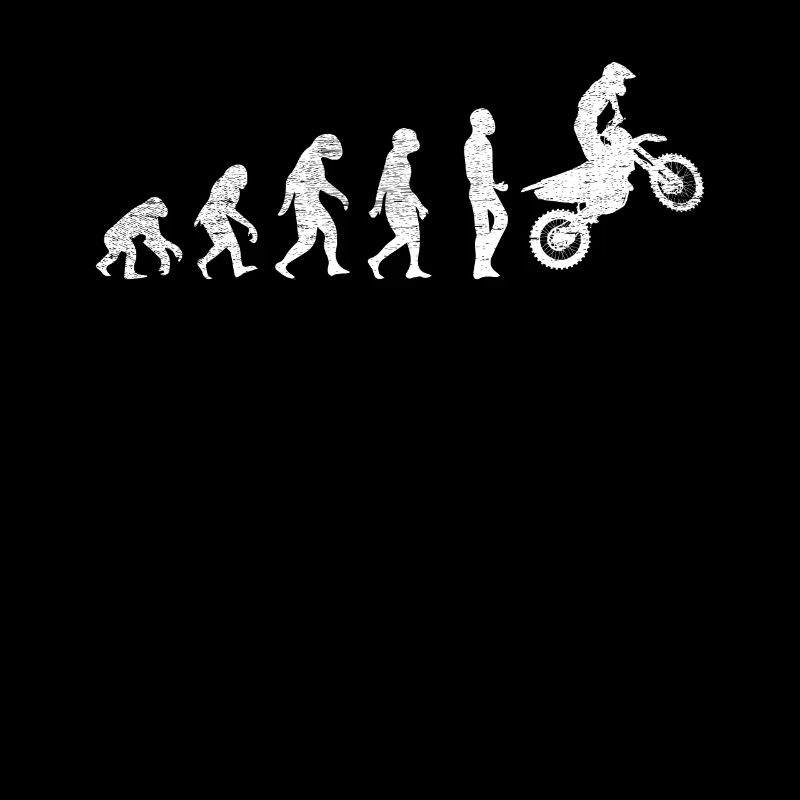 Motocross Evolution Motorcycle Biker Gift