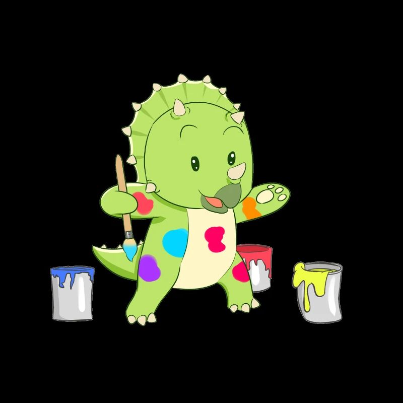 Dino petit artiste