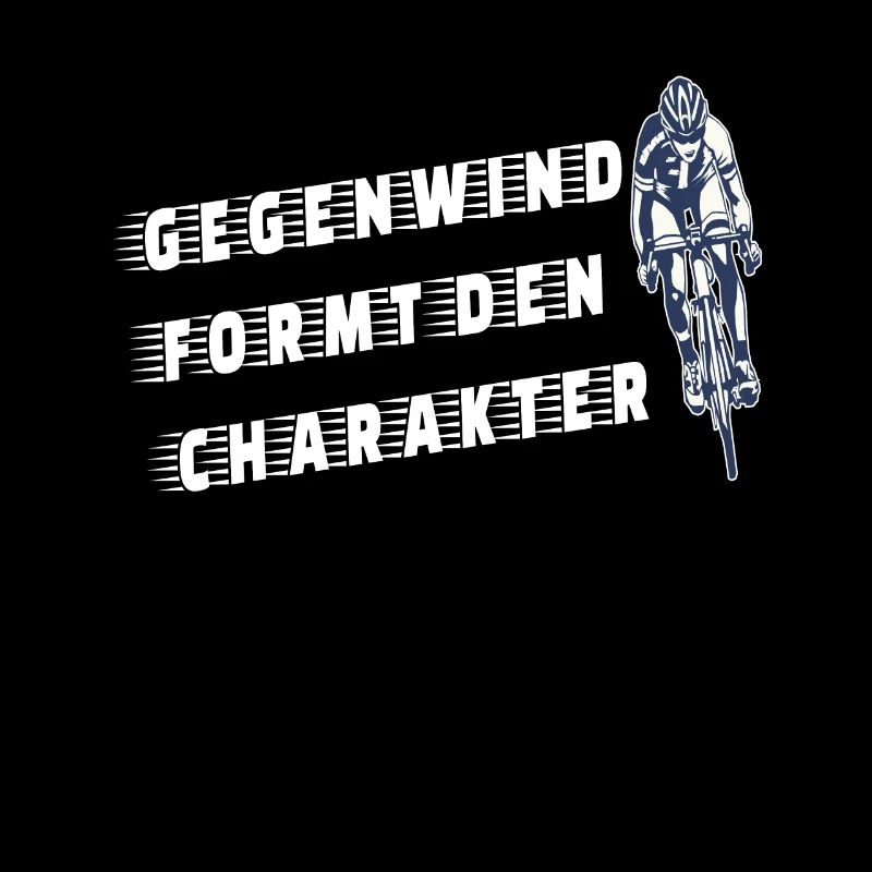 Rennrad Gegenwind formt den Charakter
