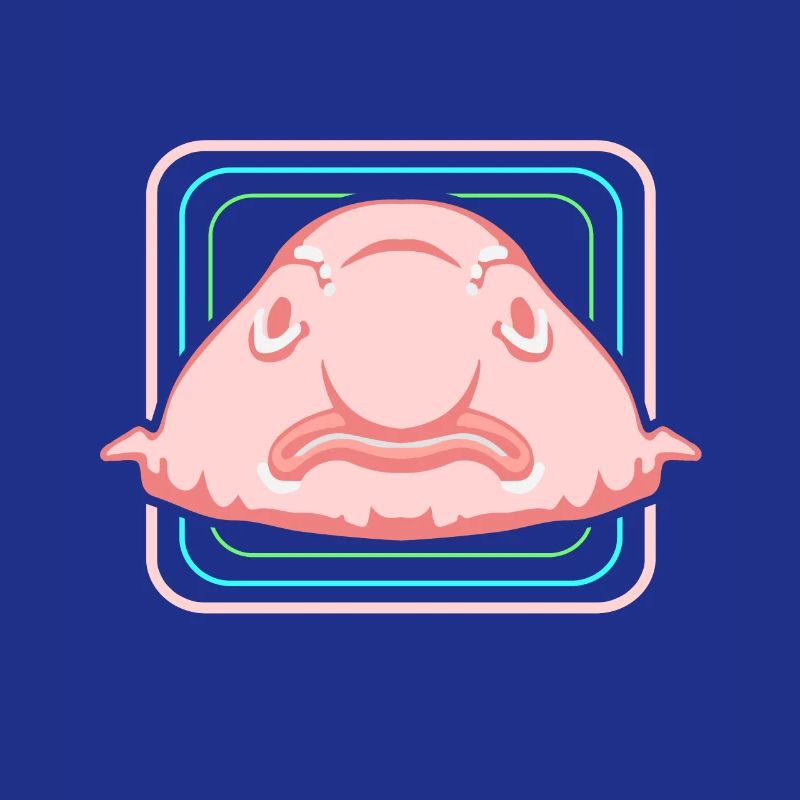 Blobfish Deep Sea Grumpy Introverted Gift