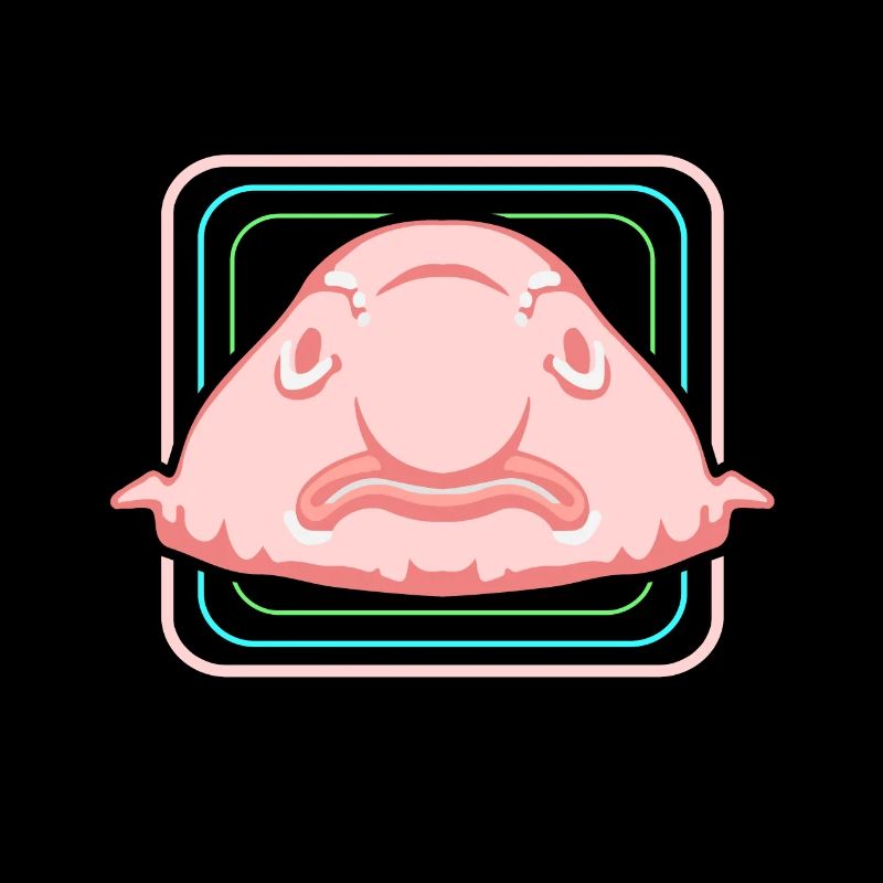 Blobfish Deep Sea Grumpy Cadeau introverti