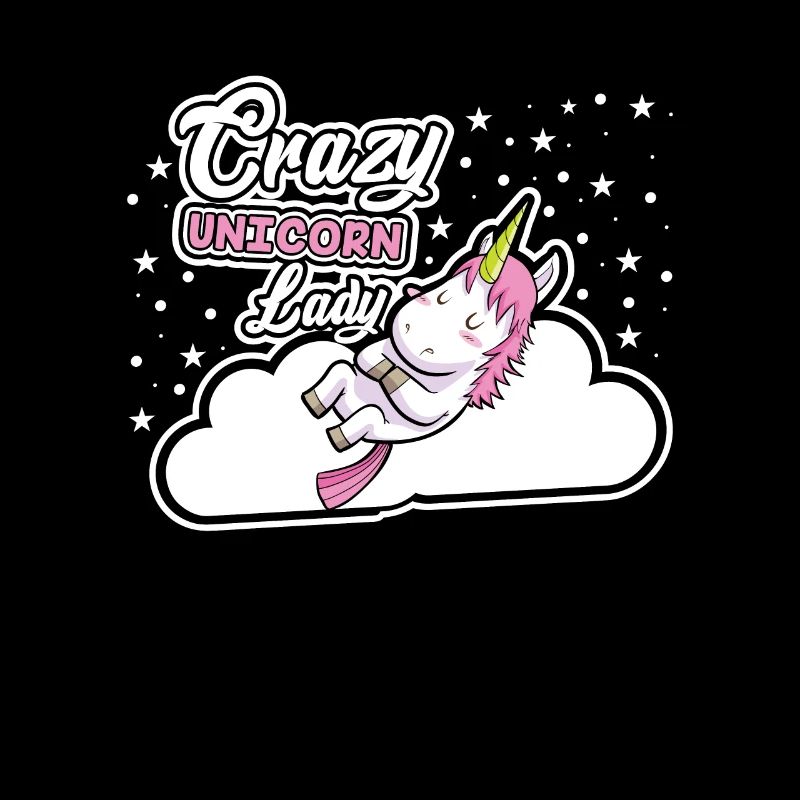 Folle Licorne Dame Dormant Licorne