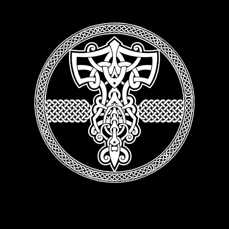 Wikinger Hammer Symbol Odin Thor Rune Walhalla