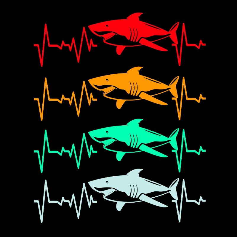 Requin Requin Requin nageoires de requin Océan