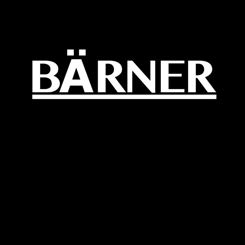 Bärner Unterstrich Typo Logo